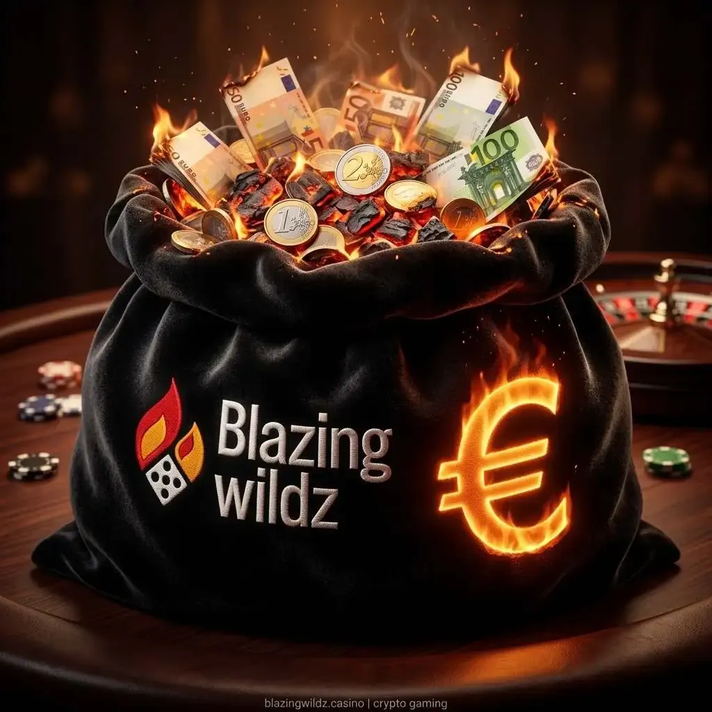POPUP Money bag with euro coins
